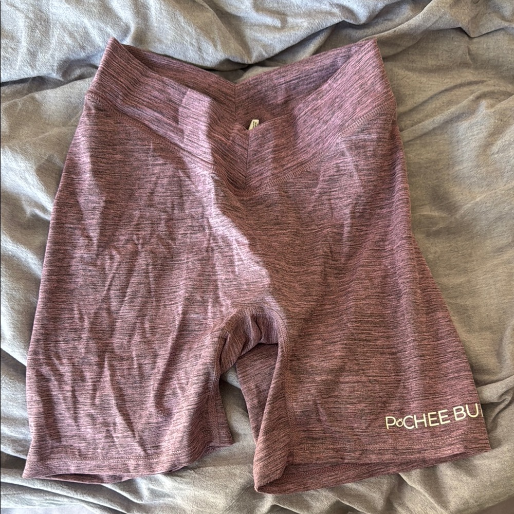 Pcheebum V Waist Scrunch Shorts